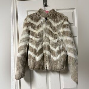 Vintage Rabbit Fur jacket Caravelle New York Child 14